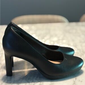 Clark’s Classic Black Women's Pumps